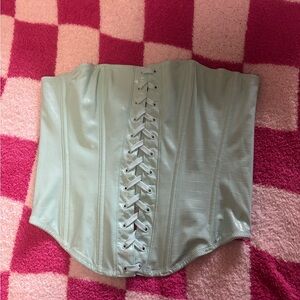 Croc pattern corset savage x fenty